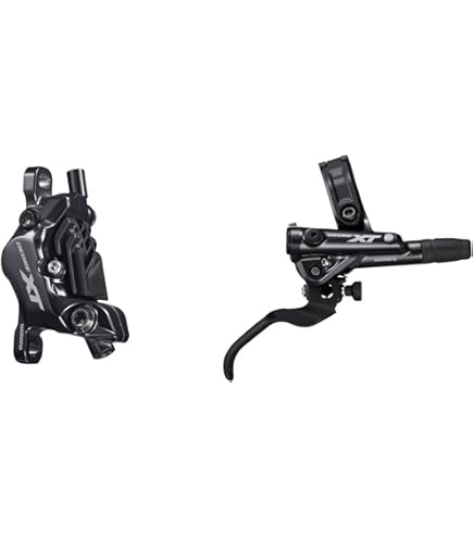 BL-M8100 BR-M8120 左右セット　XT 4ポッド　完成車はずし品 New Shimano XT M8120 4-Piston BL-M8100/BR-M8120 MTB Brakes Resin